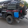 Калитка крепления запасного колеса для бампера без площадки под лебёдку II поколения - Land Rover Defender 90/110