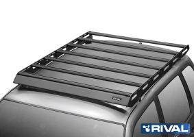 АЛЮМИНИЕВЫЙ БАГАЖНИК RIVAL 1470x1180 LADA NIVA TRAVEL (2021-) / CHEVROLET NIVA (2002-2020)