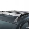 БАГАЖНИК С АЛЮМИНИЕВЫМИ ПРОФИЛЯМИ RIVAL 1360x1115 мм для LADA NIVA TRAVEL (2021-) (СО ШТАТНЫМИ РЕЙЛИНГАМИ).